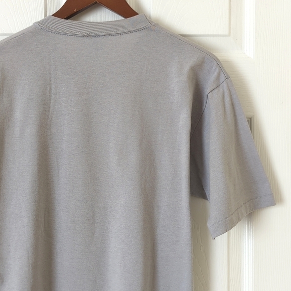 Jerzees 90's Vintage Maxim Las Vegas Graphic Short Sleeve Crewneck T-shirt Gray - Picture 10 of 10